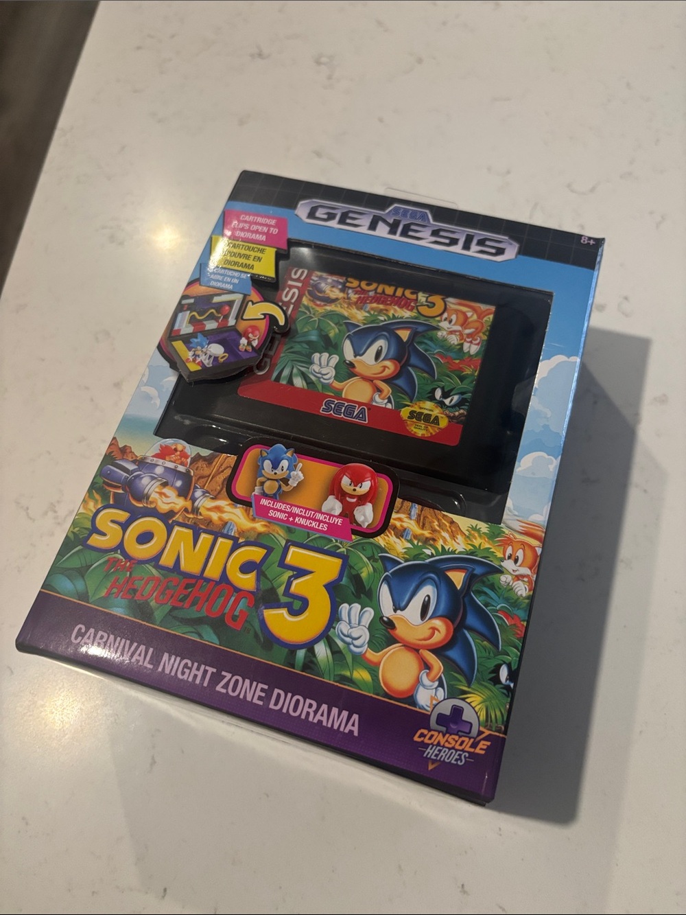 Sonic the Hedgehog 3 - Sega Genesis carnival night show diorama